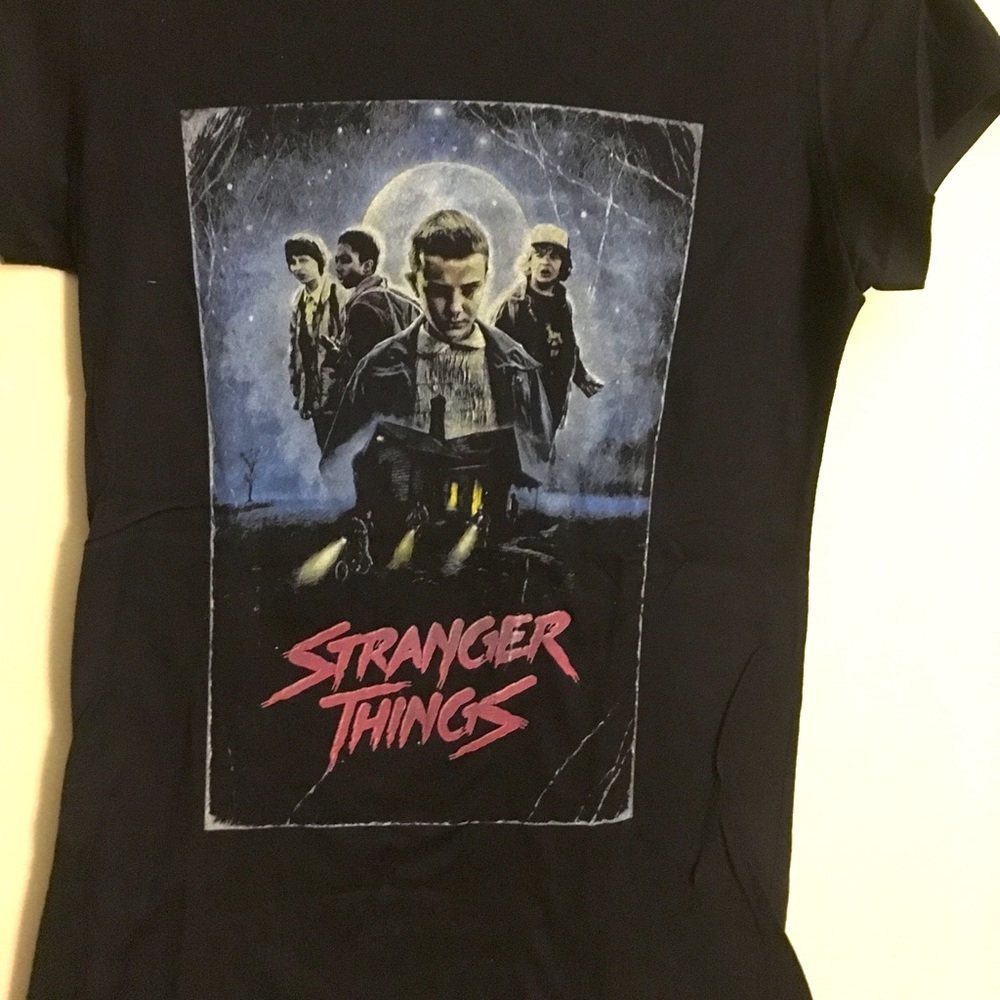 Stranger Things Women’s Junior Tshirt Available L